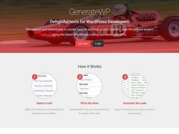 generatewp.com 截图