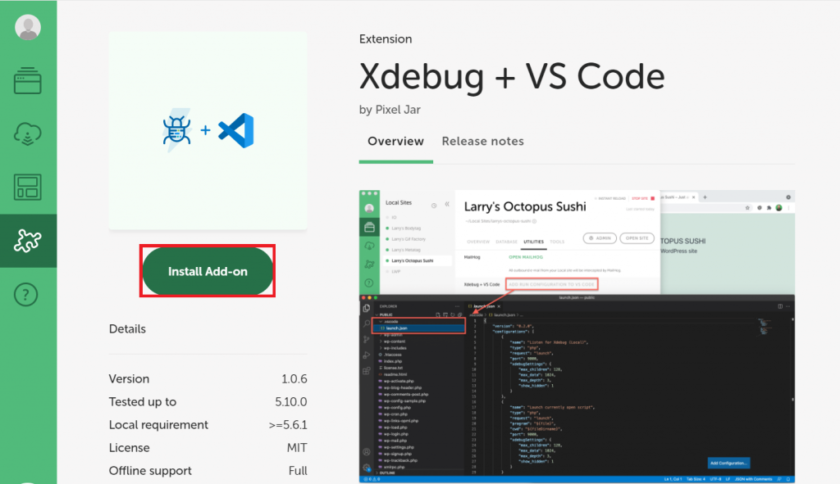 安装 Xdebug + VS Code Local 插件