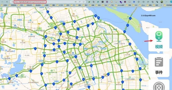 上海高速监控摄像头实时路况视频查看使用方法01