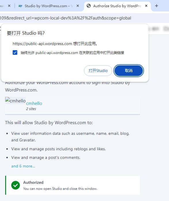 使用 WordPress 官方推出的 Studio 搭建本地开发网站 - Studio 009